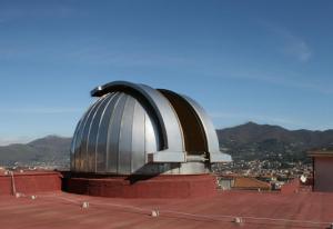 La cupola dell'Osservatorio Astronomico Genoino di Cava de'Tirreni 