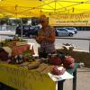 Uno stand con la nocciola di Giffoni 