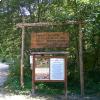 L'ingresso all'Oasi naturale Monte Polveracchio 
